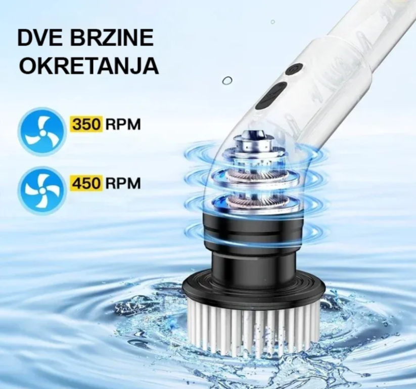 9 u 1 Bežična četka