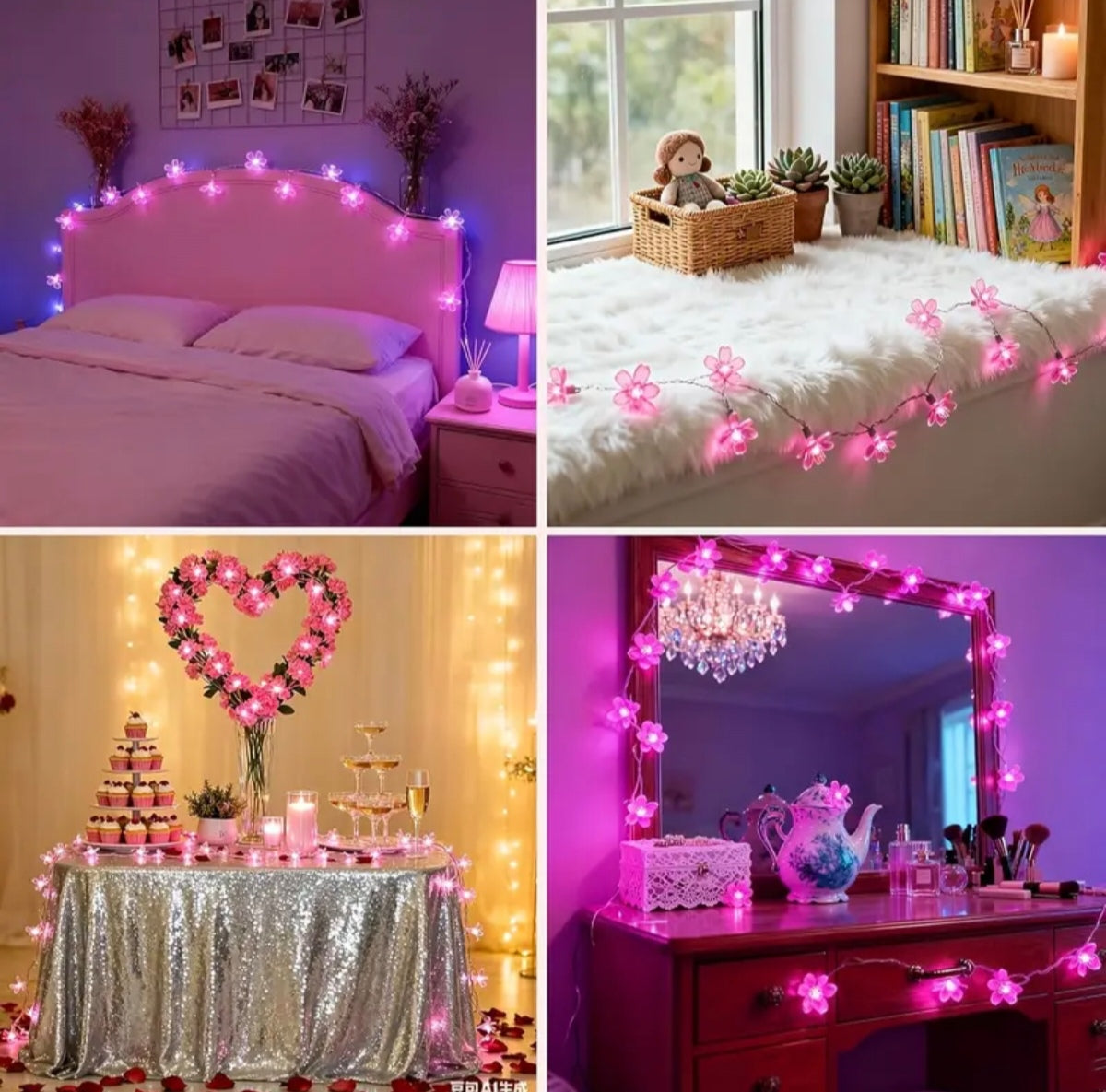 LED cvetne lampice